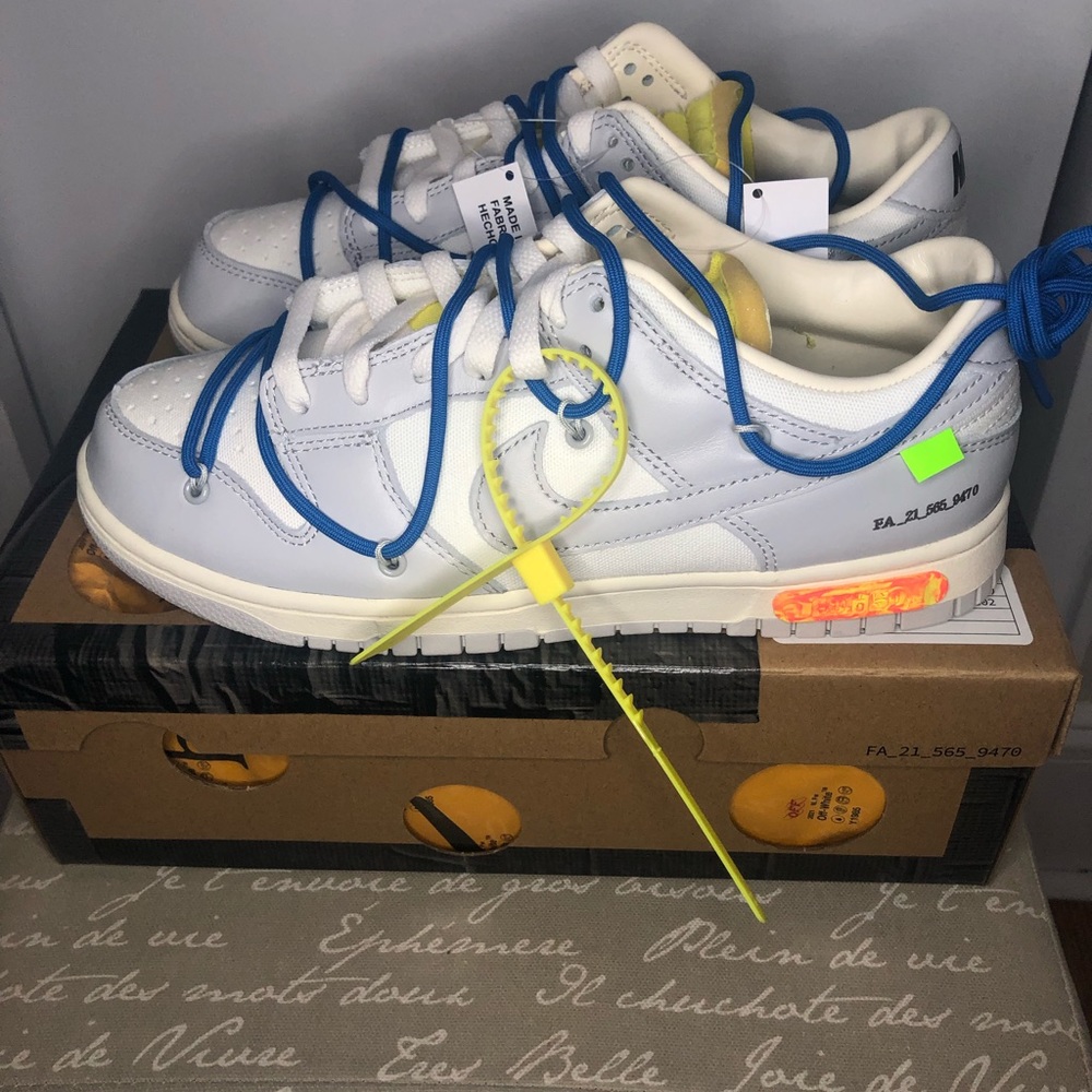 Nike Dunk Low Off White Lot #10. DM1602112